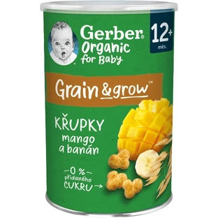 Gerber Bio Mango-Bananen-Chips 35 g