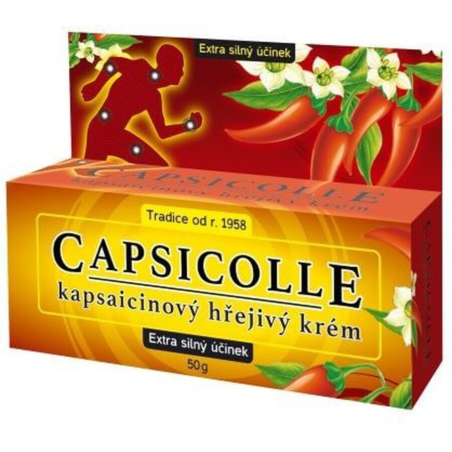 Capsicolle Capsaïcine extra verwarmende crème 50 g