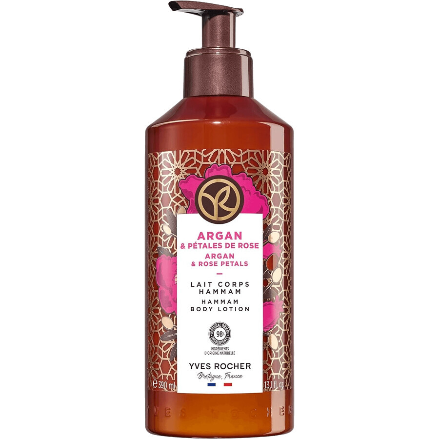 Yves Rocher Argan and Moroccan Rose Body Lotion 390 ml