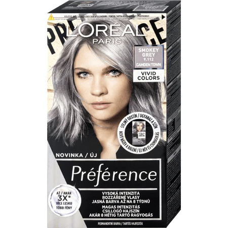 L'Oréal Paris Préférence Vivid Colors permanente haarkleuring 9.112 Camden Town 150 ml
