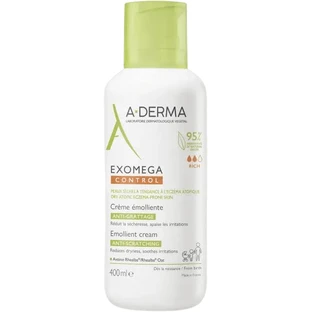 A-Derma Exomega control crema emoliente para pieles secas con tendencia al eczema atópico 400 ml