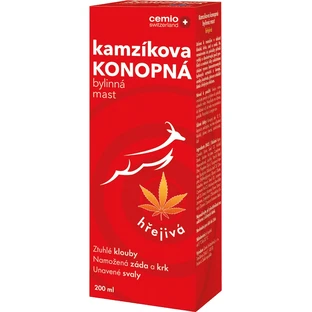 Cemio Kamzik hemp hemp ointment 200 ml