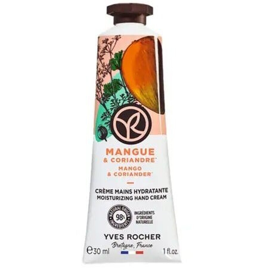 Yves Rocher Mango and Coriander Hand Cream 30 ml