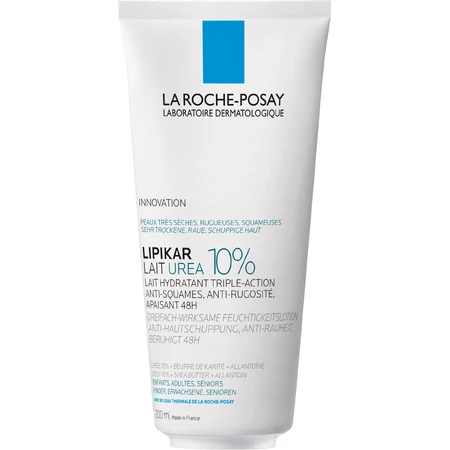 La Roche-Posay 10% UREA lotion corporelle pour les peaux très sèches, rugueuses et squameuses 200 ml