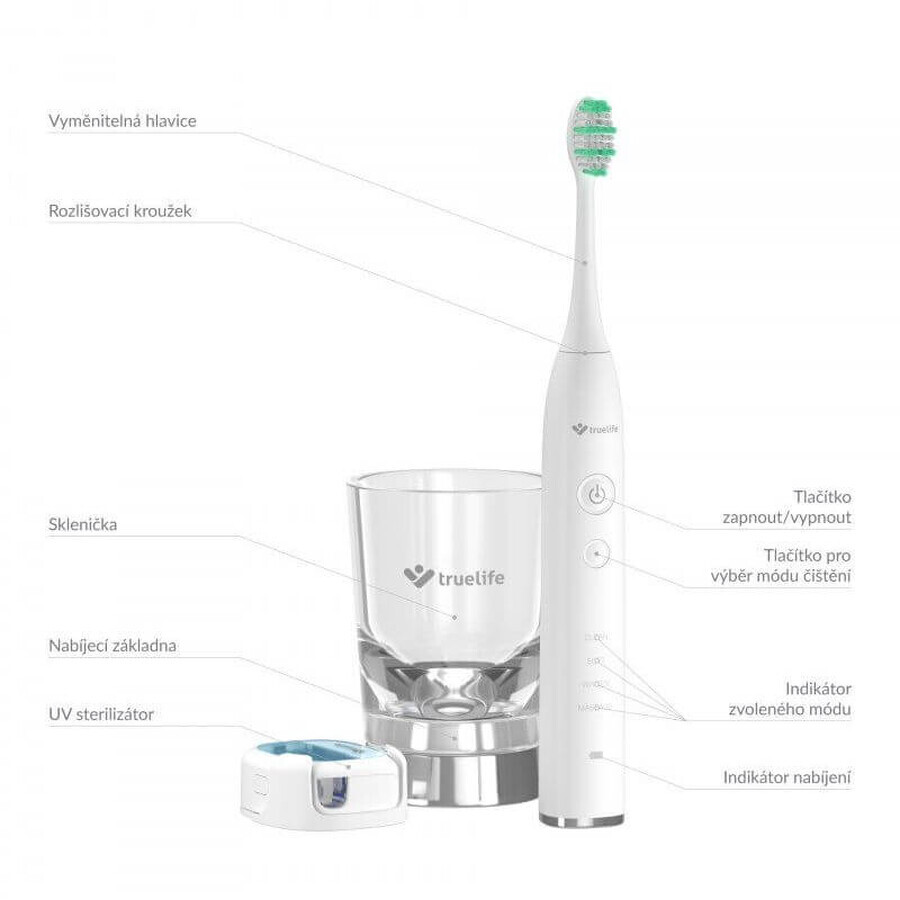 TrueLife SonicBrush Cepillo dental sónico SonicBrush GL GL UV