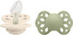 BIBS Infinity Anatomic Silicone Anatomical Nursing Pads, size 2, Ivory / Sage 2 pcs