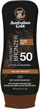 Lotion dor&#233;e australienne + poudre bronzante SPF50