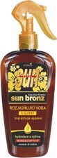 Vivaco SUN WATER eau florale avec GLITTERS pour renforcer le bronzage 300 ml