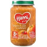 Hami Pasta con calabaza y pollo 200 g