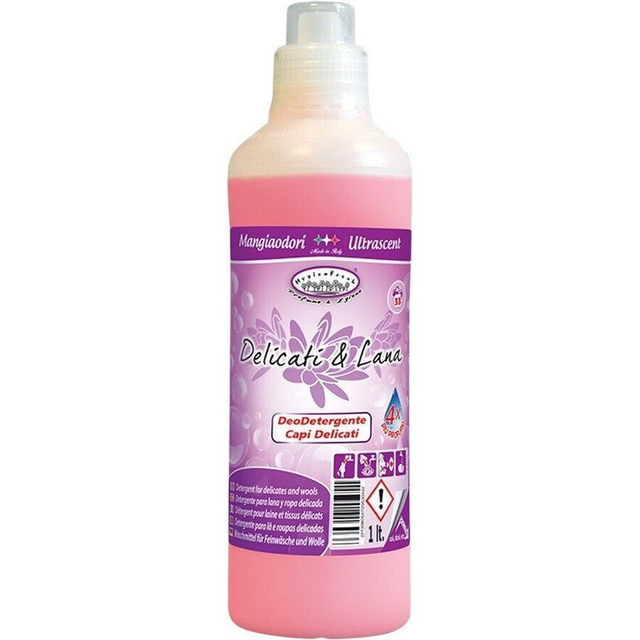 Gel de lavage HygienFresh pour la laine et le linge délicat Delicati & Lana 1 litre