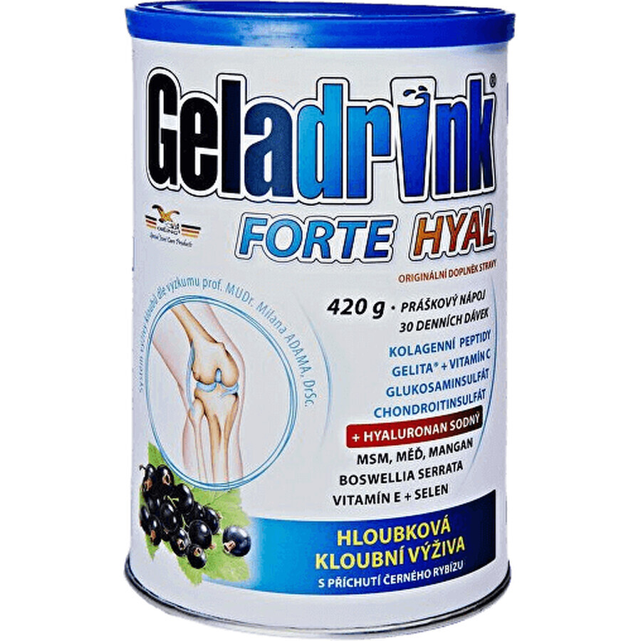 Geladrink FORTE HYAL băutură de coacăze negre 420 g