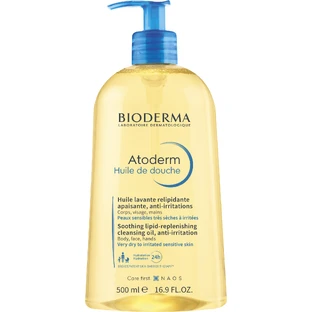 Bioderma Atoderm Aceite de Ducha para pieles muy secas a atópicas 500 ml