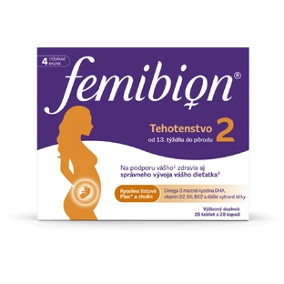 Femibion 2 Zwangerschap, 28 tabletten en 28 capsules