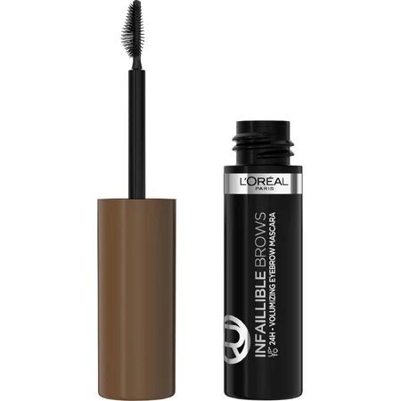 L'Oréal Paris Máscara de pestañas voluminizadora 3.0 Gel para cejas morenas, 5 ml