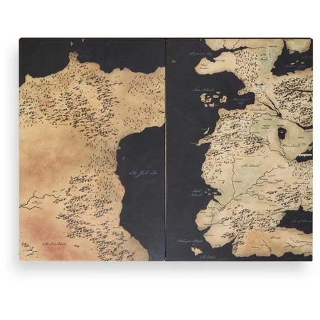 Revolution X Game of Thrones Game of Thrones Westeros Map Palette, oogschaduwpalette