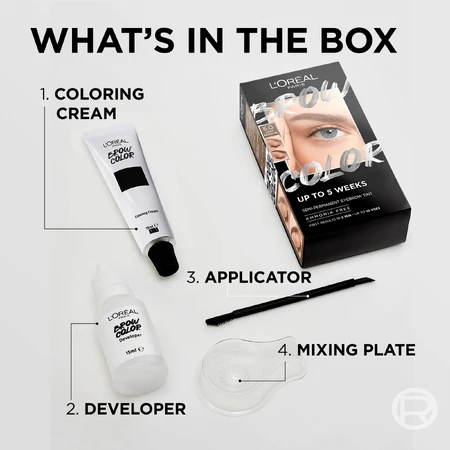 L'Oréal Paris Brow Color 5.0 Brunet semi-permanente Augenbrauenfarbe