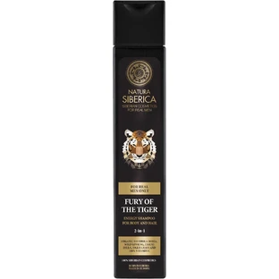 Natura Siberica Men Energizing Body and Hair Shampoo 2in1 Fury of the Tiger 250 ml