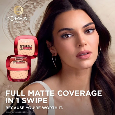 L'Oréal Paris Infaillible 24h fresh wear Foundation in make-up powder 130, 9 g