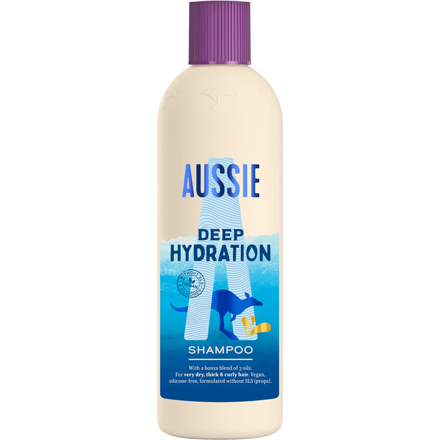 Aussie Diep Hydraterende Vegan Shampoo 300 ml