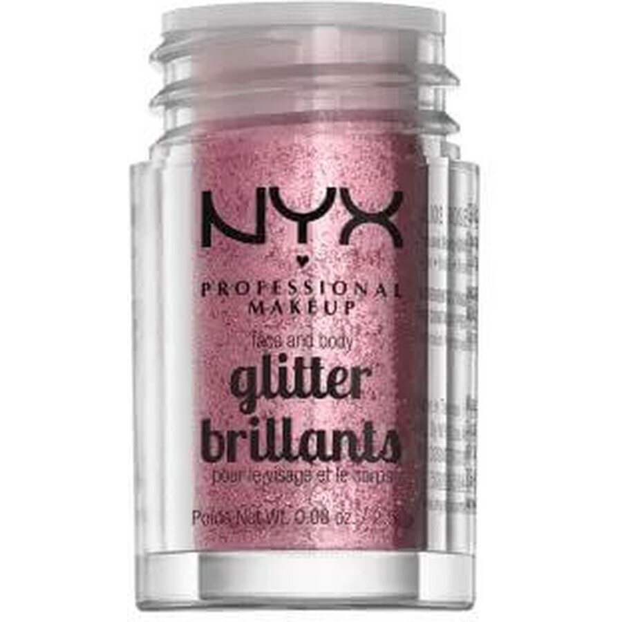Buy NYX Professional Makeup Face & Body Glitter Glitter - Rose 2.5 g NYX Professional Makeup Face & Body Glitter Glitter - Rose 2.5 g