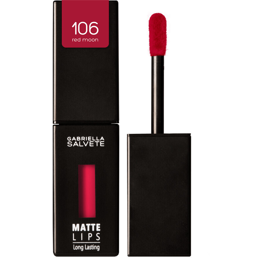 Gabriella Salvete Labios Mate de Larga Duración Labios Mate 106, 4,5 ml