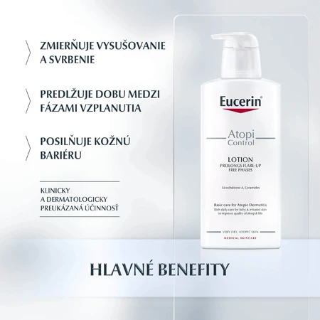 Eucerin AtopiControl Körperlotion für trockene Haut 400 ml