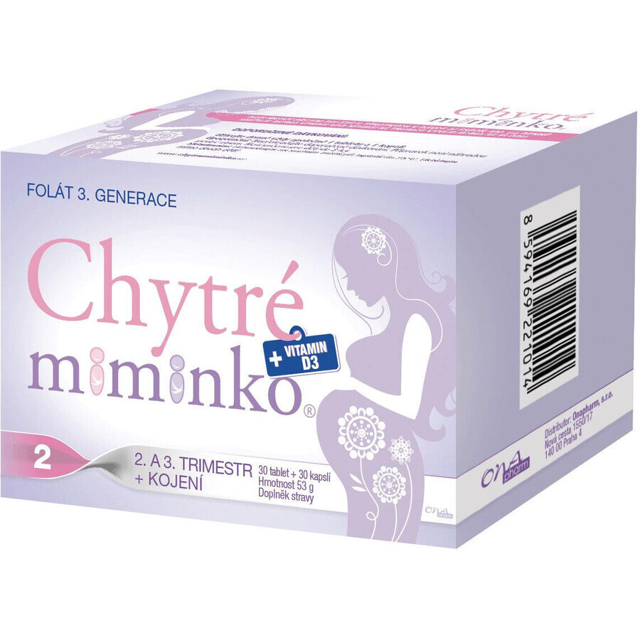 Smart Baby met DHA 30 tabletten + 30 capsules