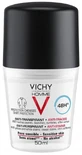 Vichy Homme Deo roll-on antitranspirante 48H para pieles sensibles 50 ml