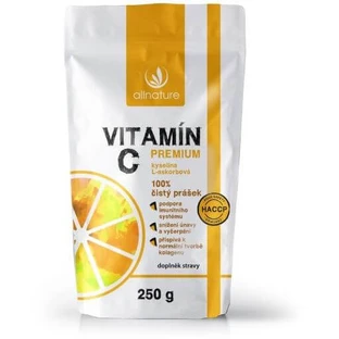 Allnature Vitamine C poeder Premium 250 g