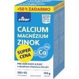 Vitar Calcium + Magnesium + Zink + Vitamine D3 en K1 150 tabletten