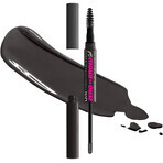 NYX Professional Makeup Zero To Brow Gel para Cejas- 08 Negro 2 ml