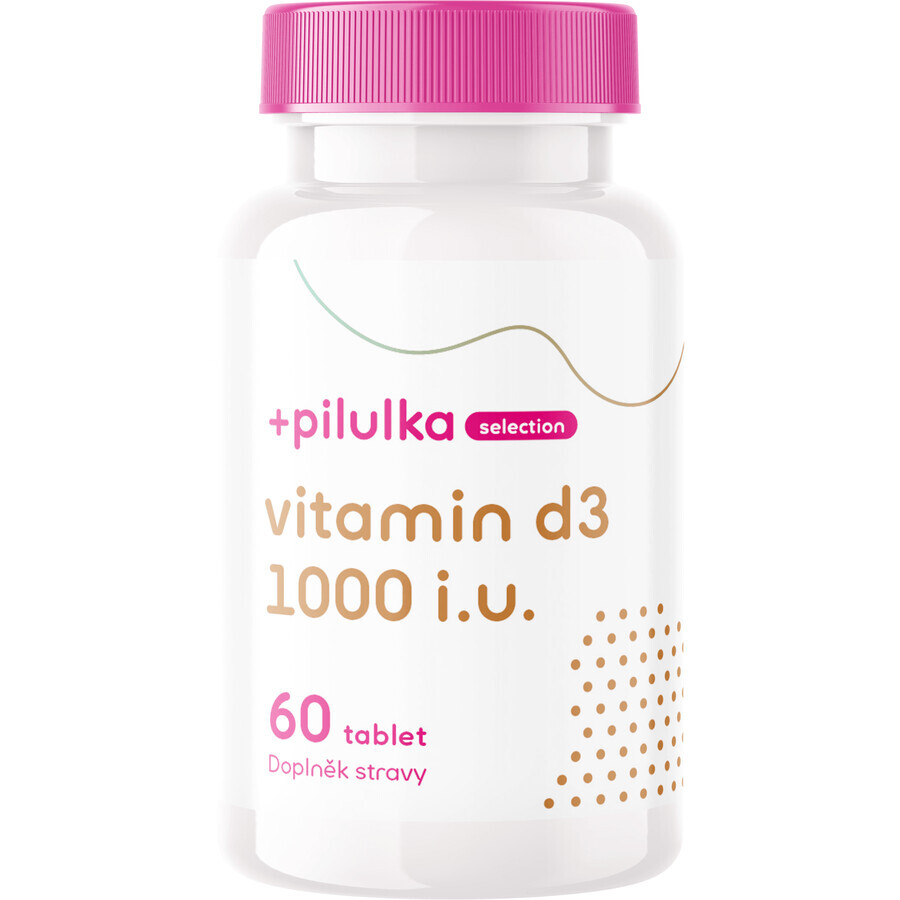 Pill Selection Vitamine D3 1000 IE 60 tabletten