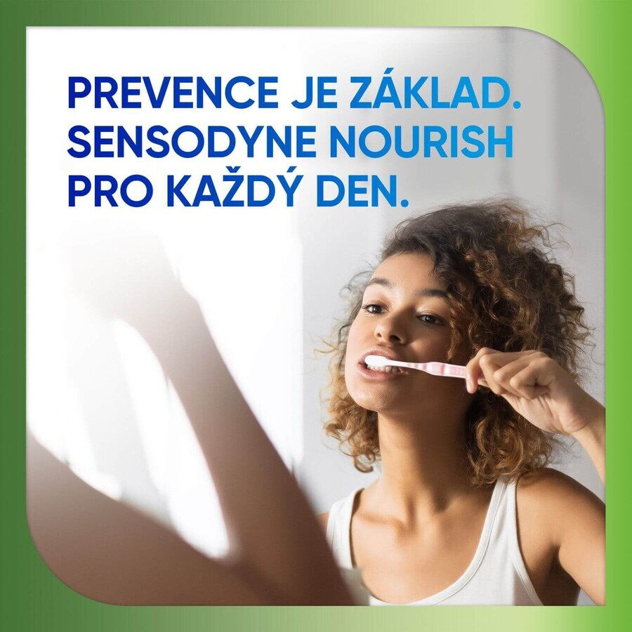 Sensodyne Nourish Dentifrice blanchissant doucement apaisant 3 x 75 ml
