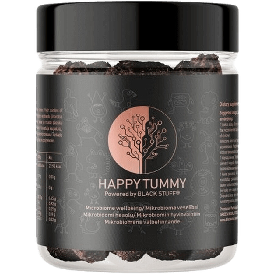 Black Stuff Happy Tummy candies for kids 30 pieces