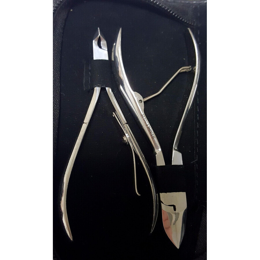 Set manicure da uomo Surgana, argento 6 pezzi Set manicure da uomo Surgana, argento 6 pezzi