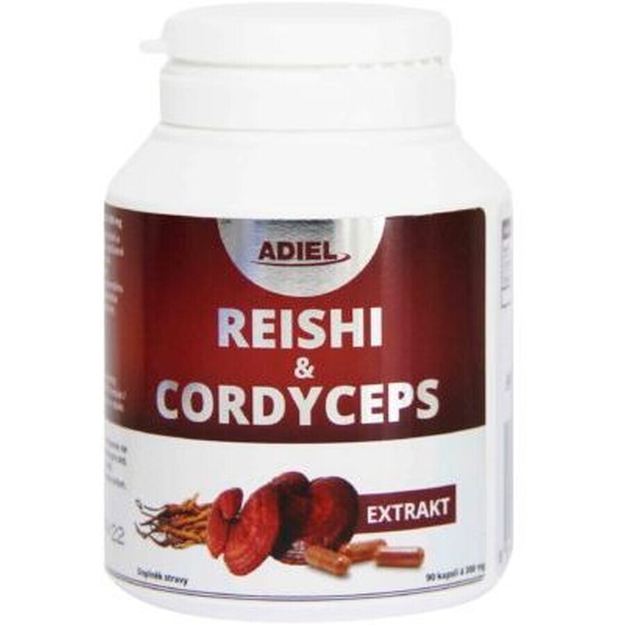 Adiel Reishi & Cordyceps 90 capsules