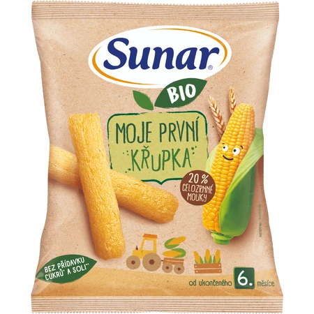 Sunar BIO mon premier crunch bébé 6m+ 25 g