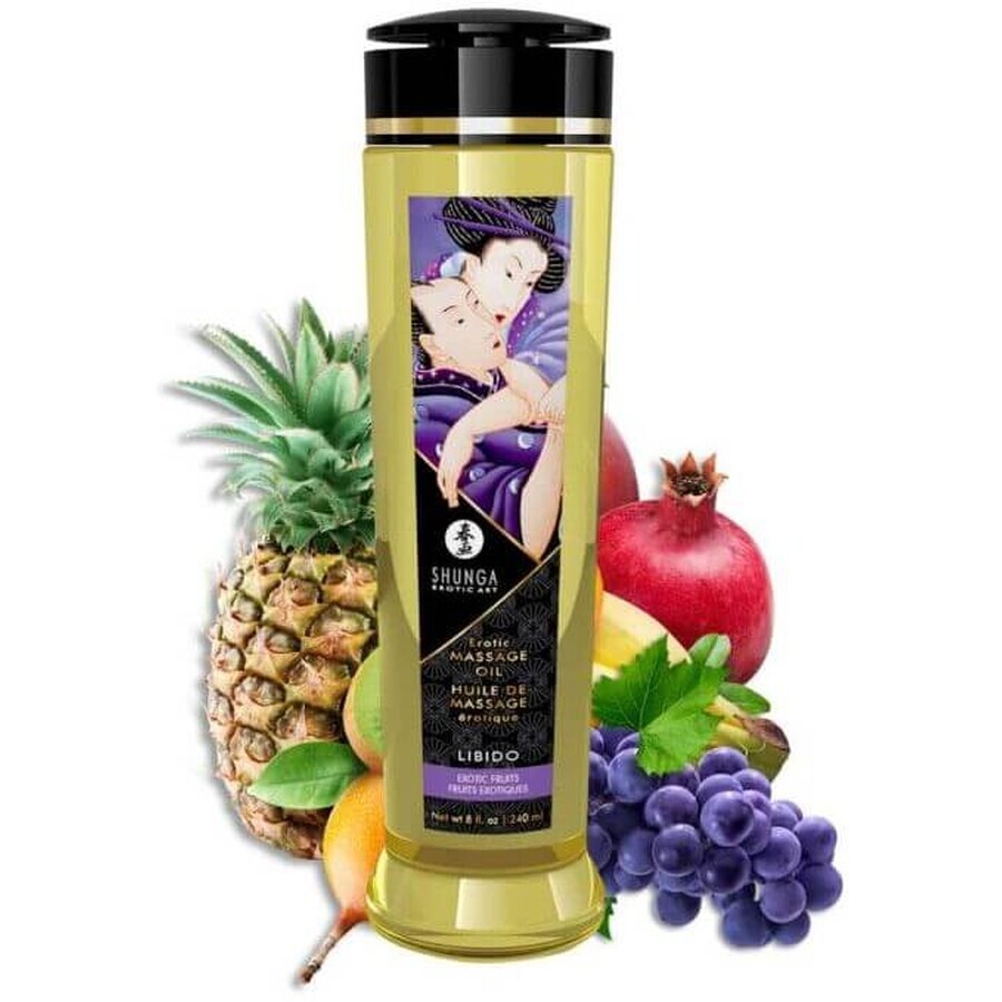 Shunga Ulei de masaj erotic Fructe exotice 240 ml