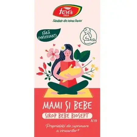 Bebe Biosept syrup, A19, 100 ml, Fares