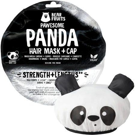 Bear Fruits Bamboe Panda Haarmasker (+ haarkapje) 20 ml