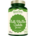 GreenFood Nutrition GreenFood Multi VitaMin Chelaat voor mannen 90 capsules