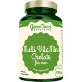 GreenFood Nutrition GreenFood Multi VitaMin Chelaat voor mannen 90 capsules