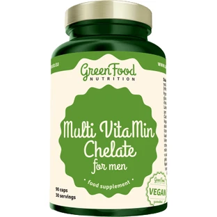GreenFood Nutrition GreenFood Multi VitaMin Quelato para Hombres 90 cápsulas