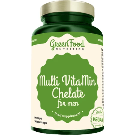 GreenFood Nutrition GreenFood Multi VitaMin Quelato para Hombres 90 cápsulas