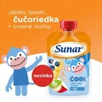 Sunar Koudfruitcapsule bosbes, banaan, havervlokken 12m+ 110g