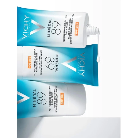 Vichy Mineral 89 72H Stärkendes Tagesfluid mit SPF50+, 50 ml