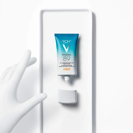 Vichy Mineral 89 72H Stärkendes Tagesfluid mit SPF50+, 50 ml