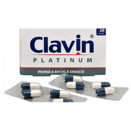 Clavin PLATINUM 20 cápsulas