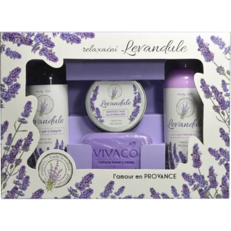 Cumpără Body Tip Body Tip Lavender Pachet cadou Premium cu ulei de lavandă în cutie de hârtie Body Tip Body Tip Lavender Pachet cadou Premium cu ulei de lavandă în cutie de hârtie