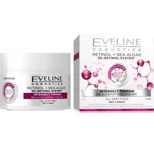 Eveline Cosmetics Crema de día/noche 3D Retinol y Algas 50 ml
